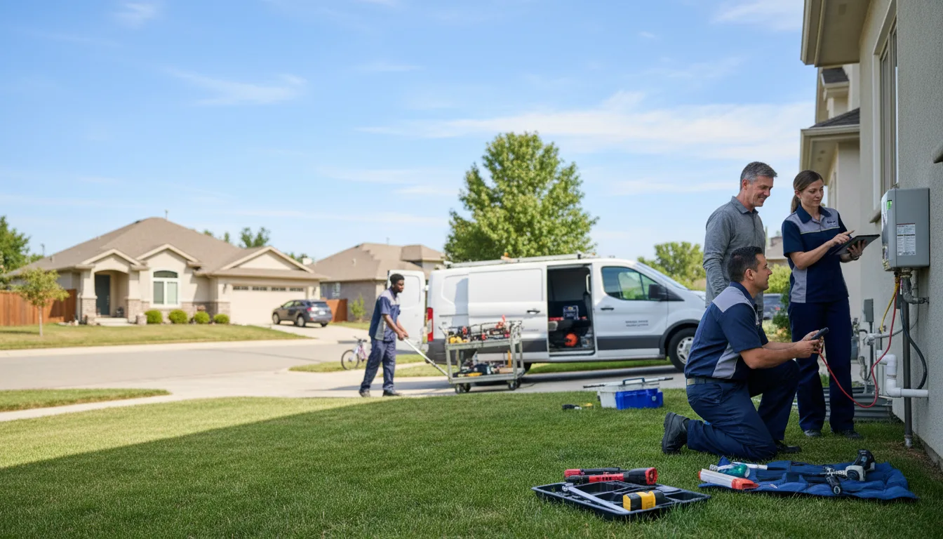Tankless water heater service in Sheep Springs, NM